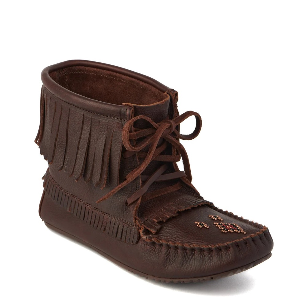 Manitobah HARVESTER GRAIN LEATHER in Cocoa color